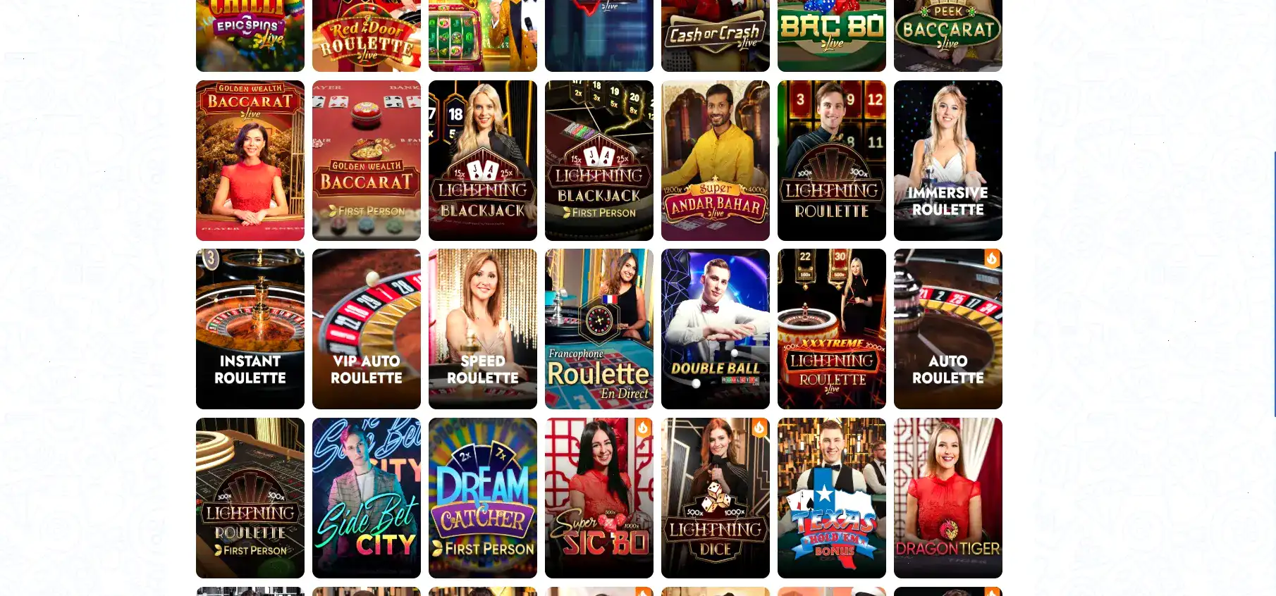 Registration form and mobile Grand casino screen